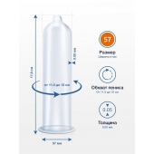 Презервативы MY.SIZE размер 57 - 3 шт. - My.Size - купить с доставкой в Абакане
