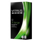 Презервативы увеличенного размера VITALIS PREMIUM x-large - 12 шт. - Vitalis - купить с доставкой в Абакане
