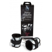 Серо-черные наручники Totally His - Fifty Shades of Grey - купить с доставкой в Абакане