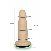 Телесная насадка Harness - 13,3 см. - LOVETOY (А-Полимер) - купить с доставкой в Абакане