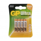 Батарейки алкалиновые GP Ultra Alkaline 24А AАA/LR03 - 4 шт. - Элементы питания - купить с доставкой в Абакане