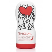 Мастурбатор Keith Haring Cup Deep Throat - Tenga - в Абакане купить с доставкой