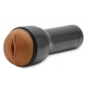 Коричневый мастурбатор-вагина Feel Stroker - Kiiroo - в Абакане купить с доставкой