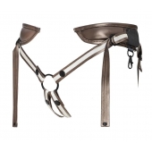 Бронзовый пояс для насадок Desirous Harness - Strap-on-me - купить с доставкой в Абакане