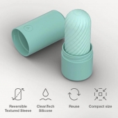 Мятный двусторонний мастурбатор Arcwave Ghost Pocket Stroker - Arcwave - в Абакане купить с доставкой