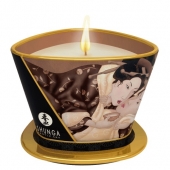 Массажная свеча Intoxicatin Chocolate с ароматом шоколада - 170 мл. - Shunga - купить с доставкой в Абакане