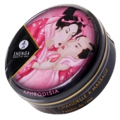 Массажная свеча Rose Petals с ароматом розы - 30 мл. - Shunga - купить с доставкой в Абакане