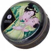 Массажная свеча Exotic Green Tea с ароматом зелёного чая - 30 мл. - Shunga - купить с доставкой в Абакане