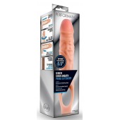 Телесная насадка на пенис 9 Inch Cock Sheath Extender - 22,2 см. - Blush Novelties - в Абакане купить с доставкой