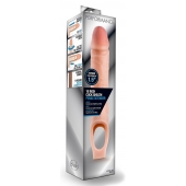 Телесная насадка на пенис 10 Inch Cock Sheath Extender - 25 см. - Blush Novelties - в Абакане купить с доставкой