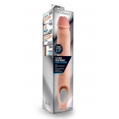 Телесная насадка на пенис 11.5 Inch Cock Sheath Penis Extender - 29,2 см. - Blush Novelties - в Абакане купить с доставкой