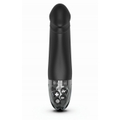 Черный вибратор с электростимуляцией Real Deal Neal - 16,5 см. - MyStim - купить с доставкой в Абакане