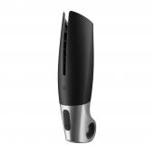Черный мастурбатор с вибрацией Power Masturbator - Satisfyer - в Абакане купить с доставкой
