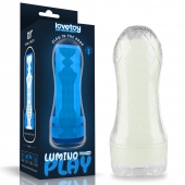 Светящийся в темноте мастурбатор Lumino Play Masturbator Pocketed - Lovetoy - в Абакане купить с доставкой