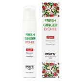 Возбуждающий гель Fresh Ginger Lychee Arousal Gel - 15 мл. - Exsens - купить с доставкой в Абакане