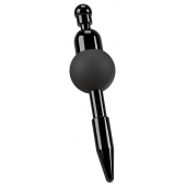 Черный уретральный вибростимулятор Vibrating Penis Plug - Orion - купить с доставкой в Абакане