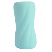 Аквамариновый мастурбатор Blow Cox Masturbator Pleasure Pocket - Chisa - в Абакане купить с доставкой