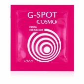 Стимулирующий интимный крем для женщин Cosmo G-spot - 2 гр. - Биоритм - купить с доставкой в Абакане