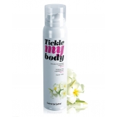 Массажная хрустящая пенка Tickle My Body Monoi с ароматом моной - 150 мл. - Love to Love - купить с доставкой в Абакане