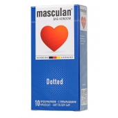 Презервативы с пупырышками Masculan Dotted - 10 шт. - Masculan - купить с доставкой в Абакане