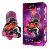 Разноцветный фантазийный мастурбатор - Bior toys - в Абакане купить с доставкой