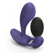Темно-синий вибромассажер Witty P G Vibrator with Remote Control - Love to Love - в Абакане купить с доставкой