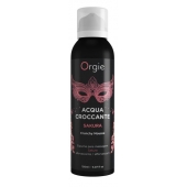 Хрустящая пенка для массажа Orgie Acqua Croccante Sakura с ароматом сакуры - 150 мл. - ORGIE - купить с доставкой в Абакане