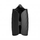 Черный мастурбатор с вибростимуляцией головки Black Glans Trainer - Baile - в Абакане купить с доставкой