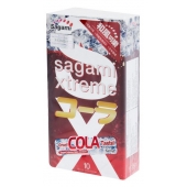 Ароматизированные презервативы Sagami Xtreme COLA - 10 шт. - Sagami - купить с доставкой в Абакане