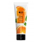 Лубрикант на водной основе OYO Aroma Gel Orange с ароматом апельсина - 75 мл. - OYO - купить с доставкой в Абакане