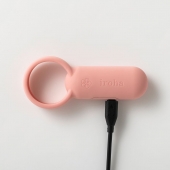 Коралловое эрекционное кольцо Iroha SVR Coral Pink - Tenga - в Абакане купить с доставкой
