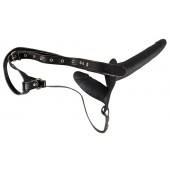 Женский страпон с вагинальной пробкой - 15 см. - Orion - купить с доставкой в Абакане