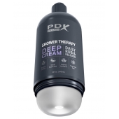 Мастурбатор в бутылке Shower Therapy Deep Cream - Pipedream - в Абакане купить с доставкой
