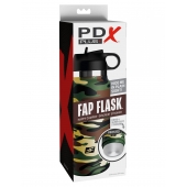 Мастурбатор в камуфляжной колбе Fap Flask - Pipedream - в Абакане купить с доставкой