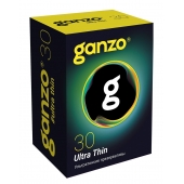 Супертонкие презервативы Ganzo Ultra thin - 30 шт. - Ganzo - купить с доставкой в Абакане