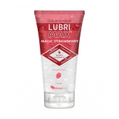 Интимный гель-смазка на водной основе Lubrimax Magic Strawberry - 75 мл. - ИнтелБИО - купить с доставкой в Абакане