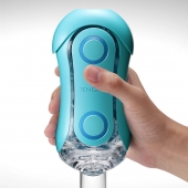 Голубой мастурбатор Tenga Flip ORB Ocean - Tenga - в Абакане купить с доставкой