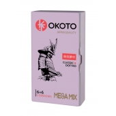 Презервативы OKOTO Mega Mix - 12 шт. - Sitabella - купить с доставкой в Абакане