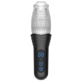 Автоматический мастурбатор Oral Sex Masturbator с функциями ротации, вибрации и фрикций - Secwell - в Абакане купить с доставкой