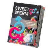 Шипучие таблетки для мужчин Sweet Sperm для изменения вкуса спермы (4 шт. по 0,5 гр.) - Капиталпродукт - купить с доставкой в Абакане