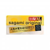 Презервативы увеличенного размера Sagami Original 0.02 XL-size - 12 шт. - Sagami - купить с доставкой в Абакане