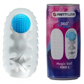 Мастурбатор с шариком внутри Magic ball - Baile - в Абакане купить с доставкой