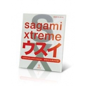 Ультратонкий презерватив Sagami Xtreme SUPERTHIN - 1 шт. - Sagami - купить с доставкой в Абакане