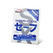 Презерватив Sagami Xtreme Ultrasafe с двойным количеством смазки - 1 шт. - Sagami - купить с доставкой в Абакане