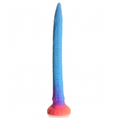 Фантазийный люминесцентный фаллоимитатор в форме змеи Makara Glow-in-the-Dark Silicone Snake Dildo - 46 см. - XR Brands