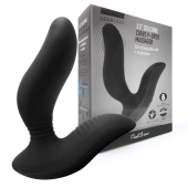 Черный вибромассажер простаты 3,5’’ Curve P-spot Massager - 12 см. - Erokay - в Абакане купить с доставкой