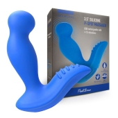 Синий вибромассажер простаты 3,5’’ P-spot Massager - 12,5 см. - Erokay - в Абакане купить с доставкой