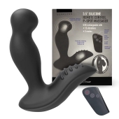 Черный вибромассажер простаты 3,5’’ Remote Control P-spot Massager - 12,5 см. - Erokay - в Абакане купить с доставкой