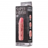 Фаллоудлинитель SUPER HERO Sex Machine - 15,5 см. - Lola Games - в Абакане купить с доставкой