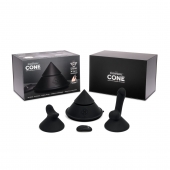 Конусный вибромассажер Cowgirl Cone с 2 насадками - CowGirl - купить с доставкой в Абакане